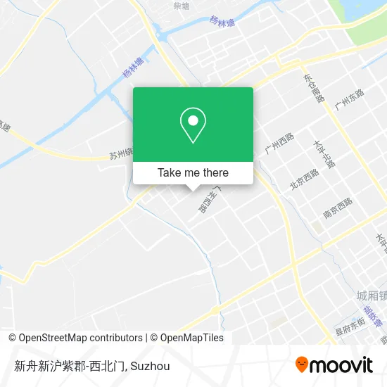新舟新沪紫郡-西北门 map