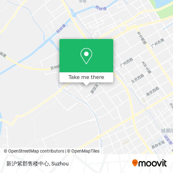 新沪紫郡售楼中心 map
