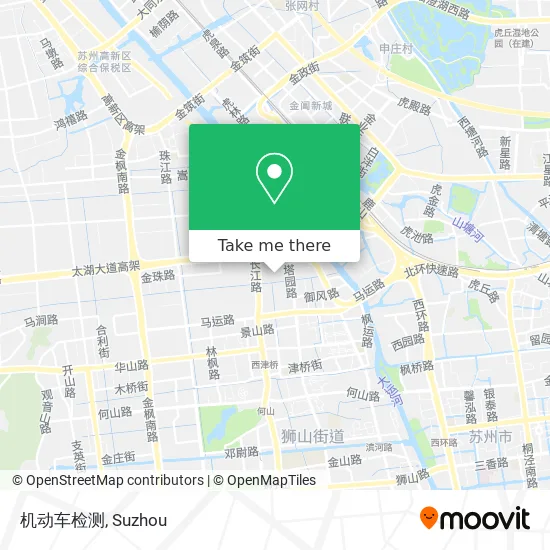 机动车检测 map
