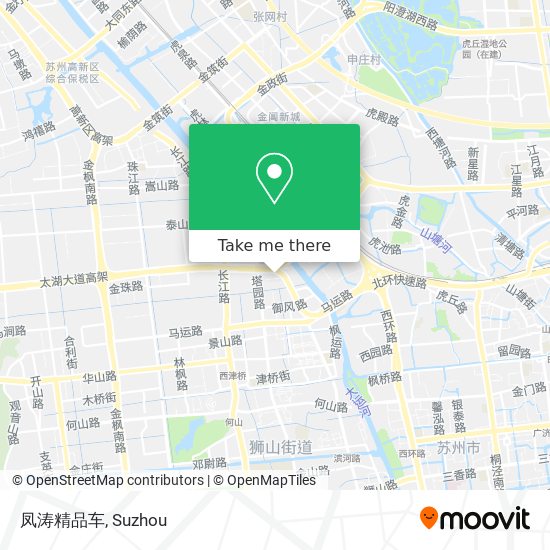 How To Get To 凤涛精品车in 虎丘区by Bus Or Metro