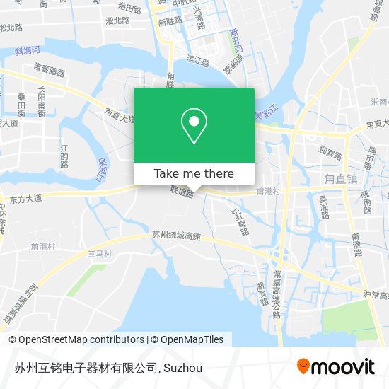 苏州互铭电子器材有限公司 map