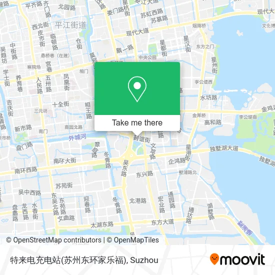 特来电充电站(苏州东环家乐福) map