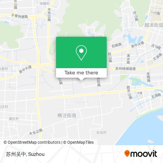 苏州吴中 map