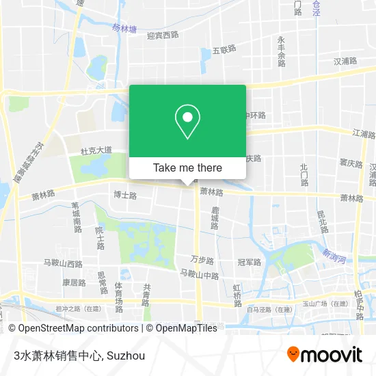 3水萧林销售中心 map