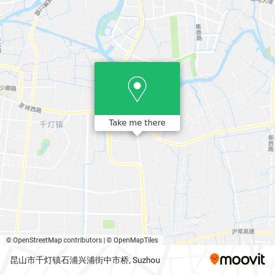 昆山市千灯镇石浦兴浦街中市桥 map