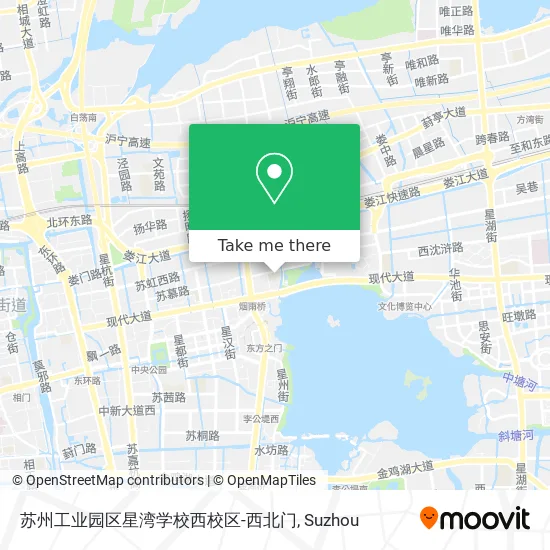 苏州工业园区星湾学校西校区-西北门 map