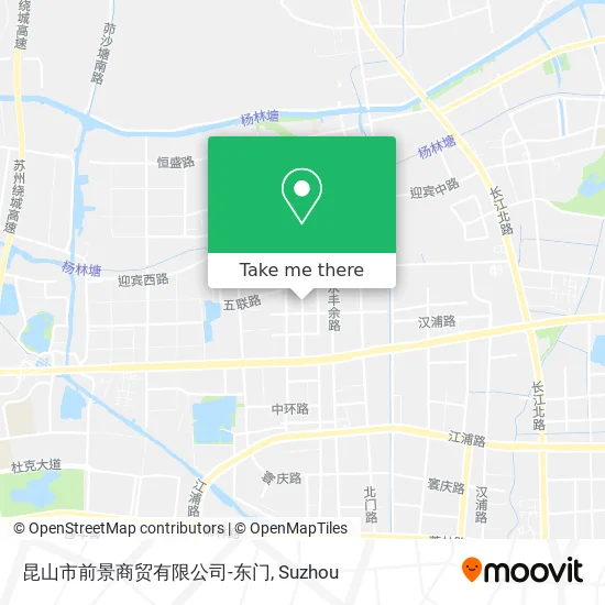 昆山市前景商贸有限公司-东门 map