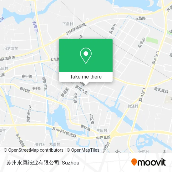 苏州永康纸业有限公司 map