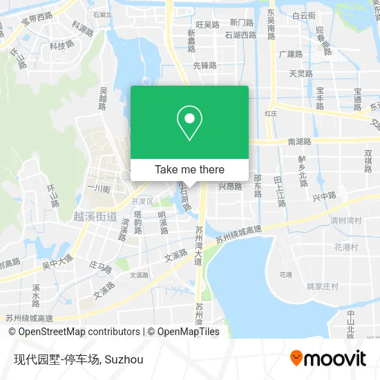 现代园墅-停车场 map