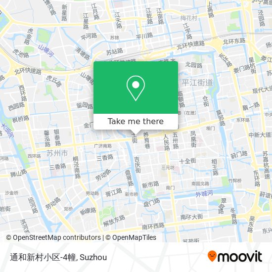 通和新村小区-4幢 map