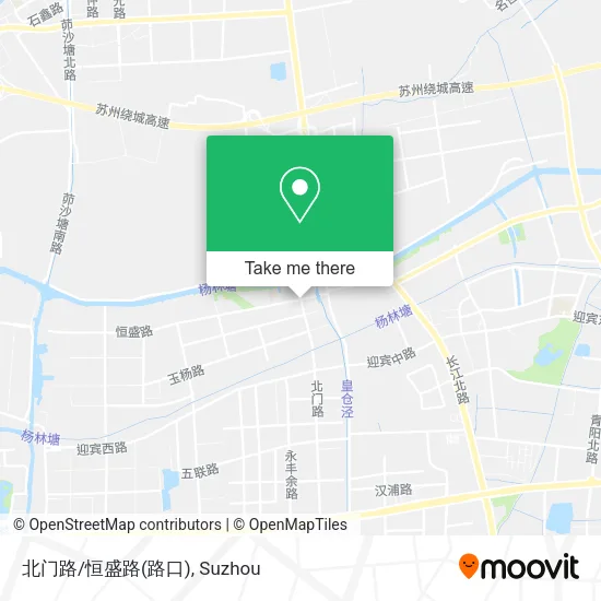 北门路/恒盛路(路口) map