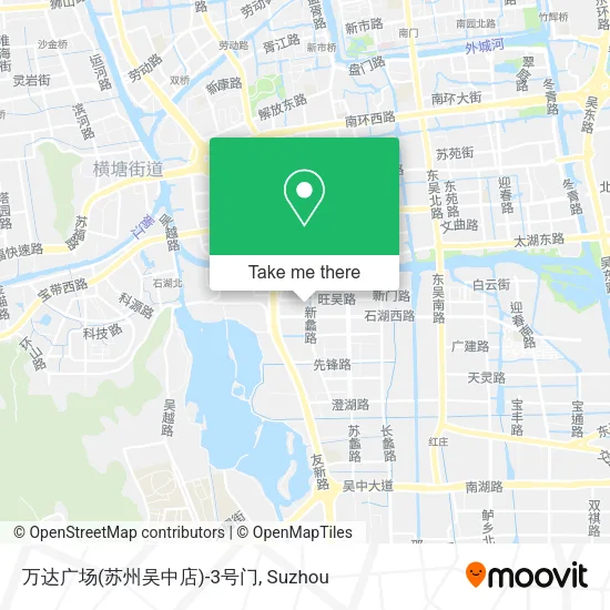 万达广场(苏州吴中店)-3号门 map