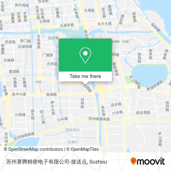 苏州赛腾精密电子有限公司-接送点 map