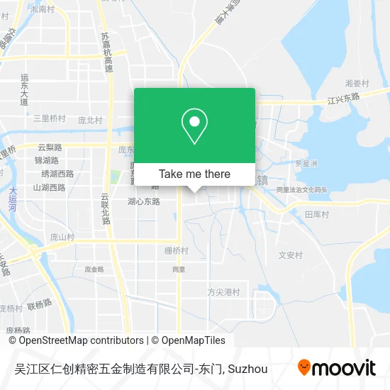 吴江区仁创精密五金制造有限公司-东门 map