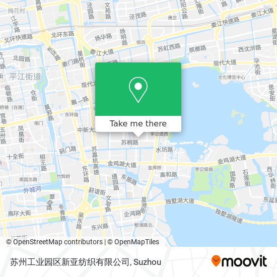 苏州工业园区新亚纺织有限公司 map