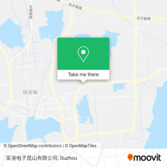 富港电子昆山有限公司 map