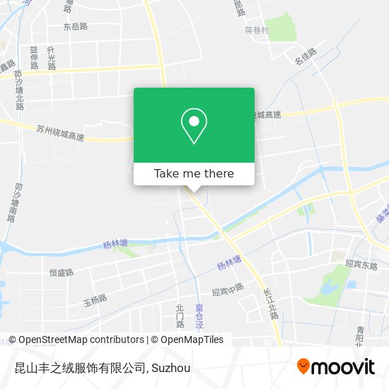 昆山丰之绒服饰有限公司 map