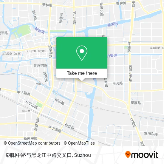 朝阳中路与黑龙江中路交叉口 map