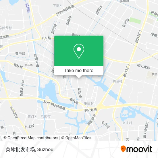 黄埭批发市场 map