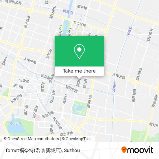 fornet福奈特(君临新城店) map
