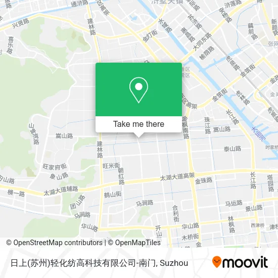 日上(苏州)轻化纺高科技有限公司-南门 map