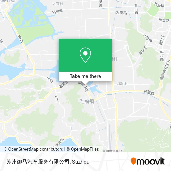 苏州御马汽车服务有限公司 map