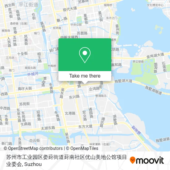 苏州市工业园区娄葑街道葑南社区优山美地公馆项目业委会 map