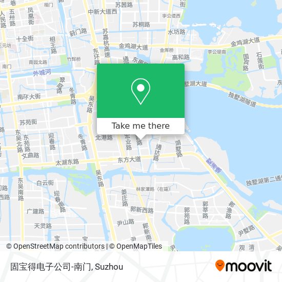 固宝得电子公司-南门 map