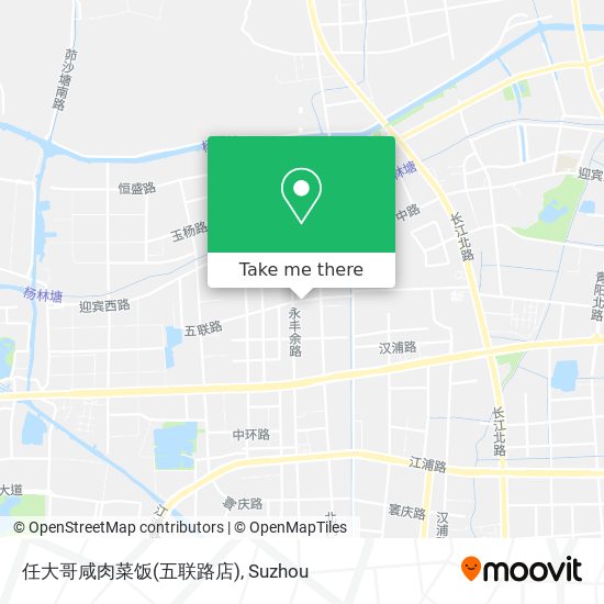 任大哥咸肉菜饭(五联路店) map