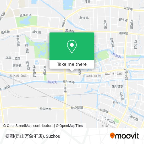 妍图(昆山万象汇店) map