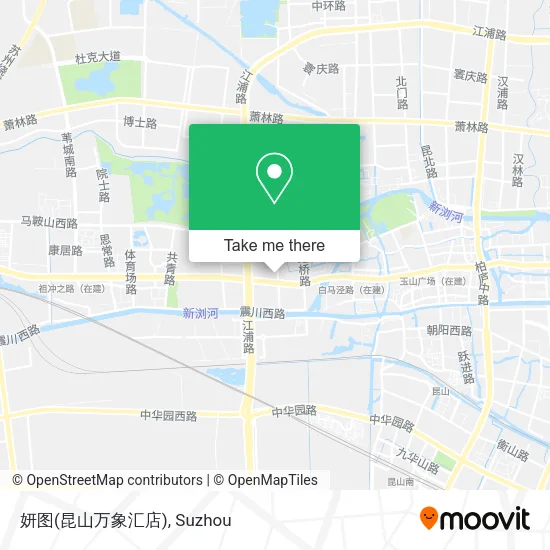 妍图(昆山万象汇店) map