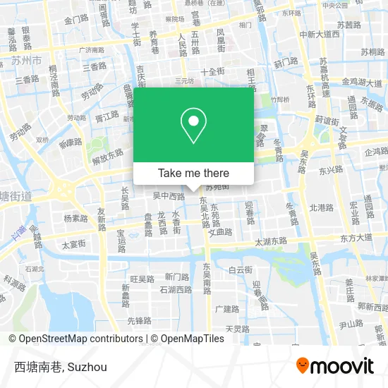 西塘南巷 map