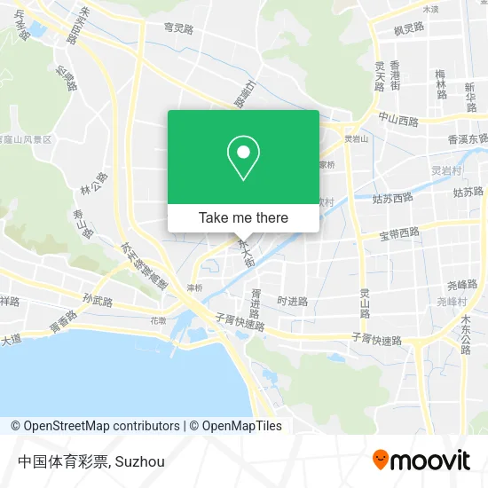 中国体育彩票 map