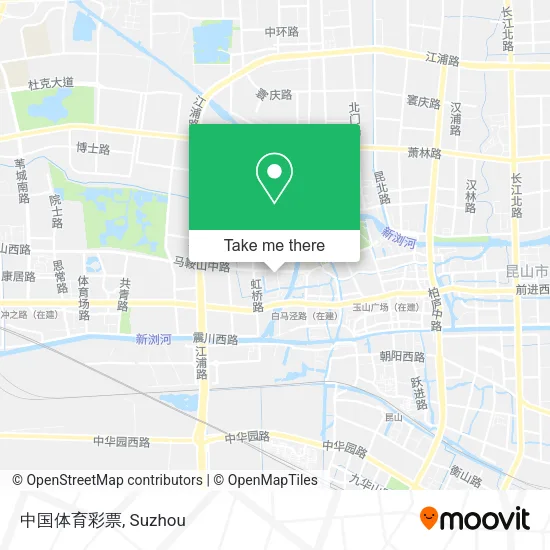 中国体育彩票 map