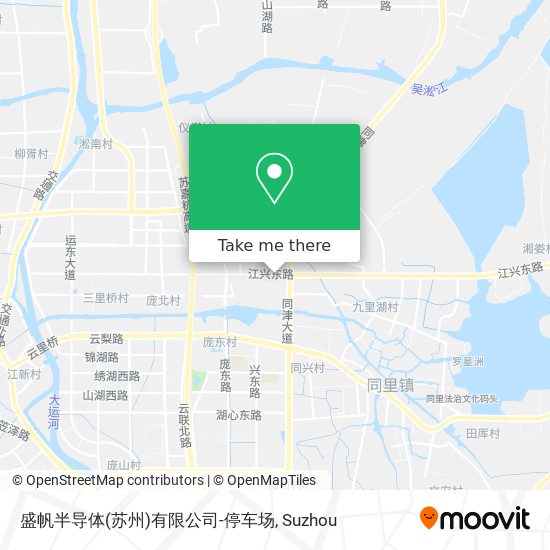 盛帆半导体(苏州)有限公司-停车场 map