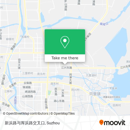 新浜路与厍浜路交叉口 map