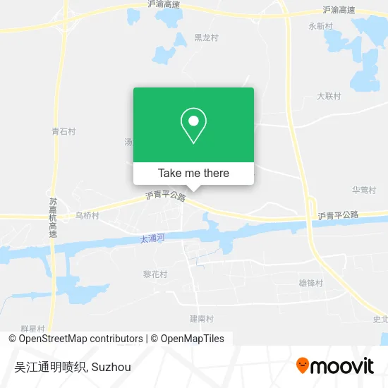 吴江通明喷织 map