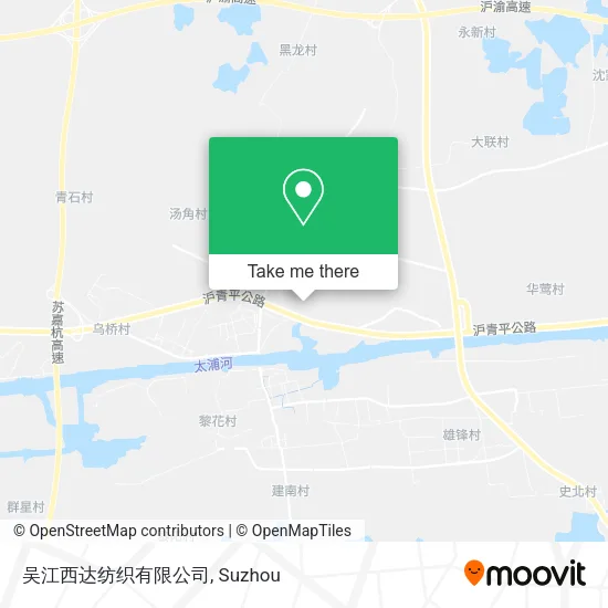 吴江西达纺织有限公司 map