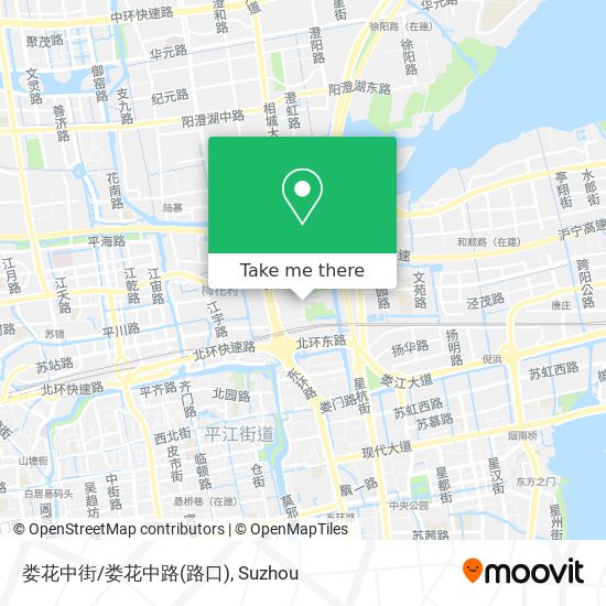 娄花中街/娄花中路(路口) map