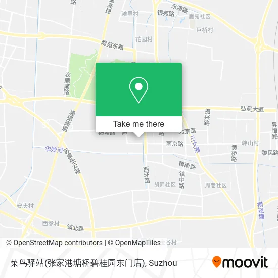 菜鸟驿站(张家港塘桥碧桂园东门店) map