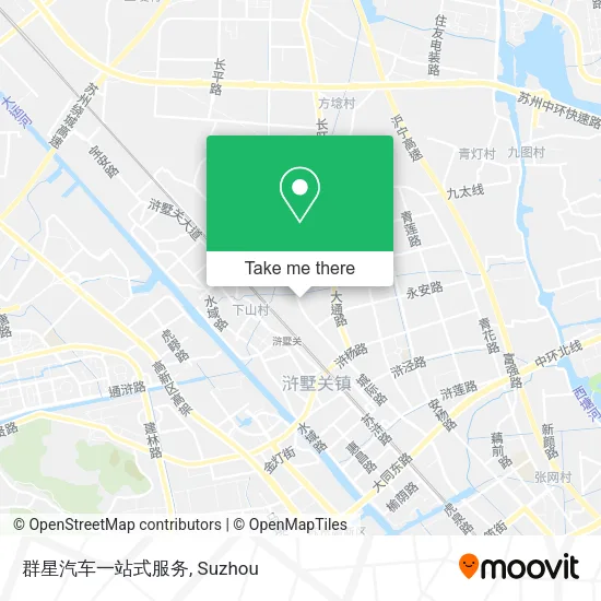 群星汽车一站式服务 map