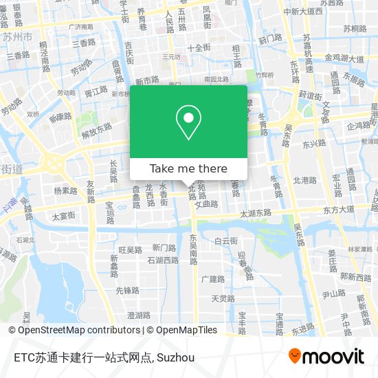 ETC苏通卡建行一站式网点 map