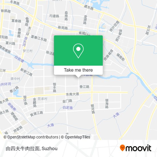 由四夫牛肉拉面 map