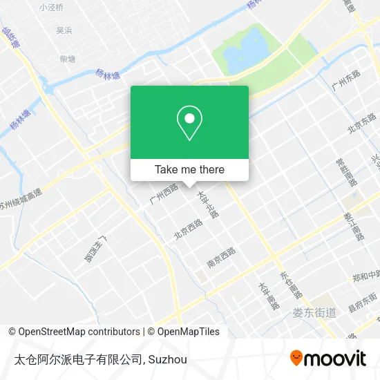 太仓阿尔派电子有限公司 map