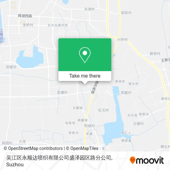 吴江区永顺达喷织有限公司盛泽园区路分公司 map