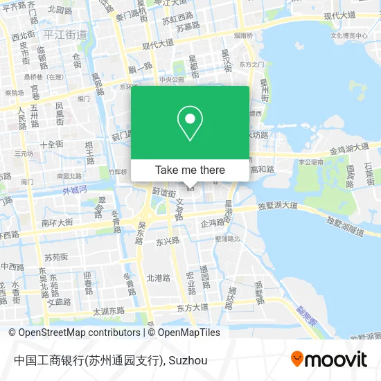 中国工商银行(苏州通园支行) map