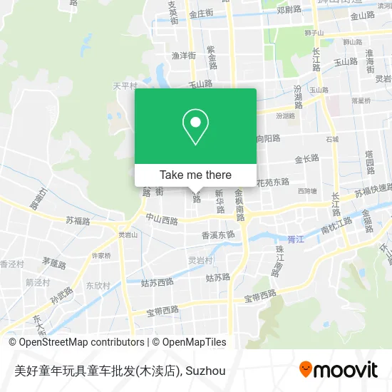 美好童年玩具童车批发(木渎店) map