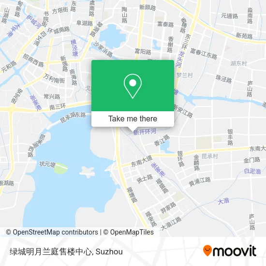 绿城明月兰庭售楼中心 map