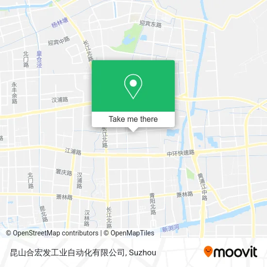 昆山合宏发工业自动化有限公司 map