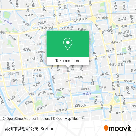 苏州市梦想家公寓 map